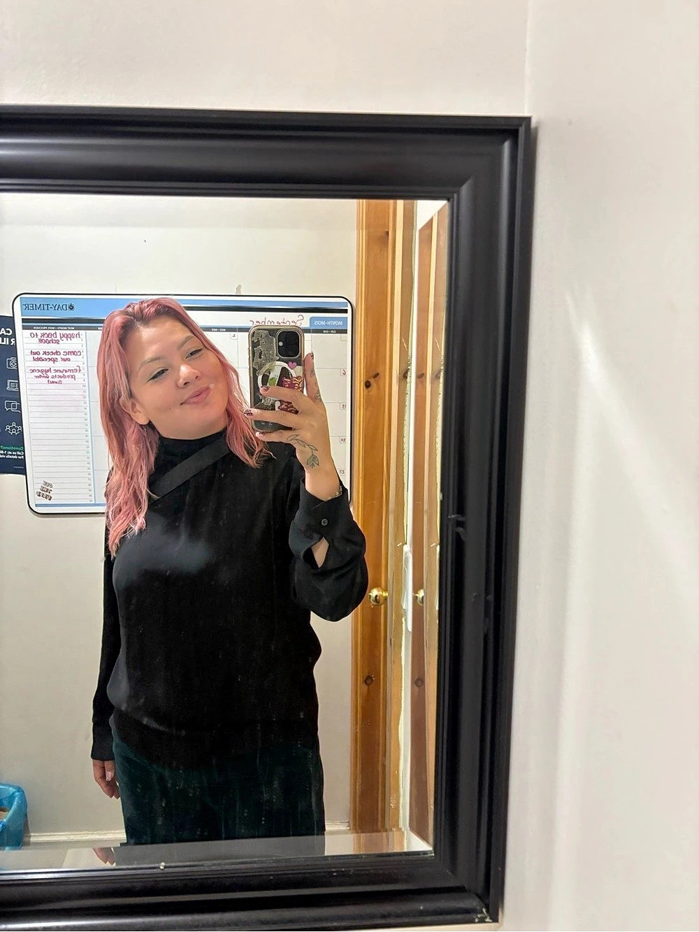 Black Long Sleeve Top Like New